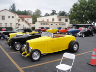 CR roadsters at the LA Roadster Show