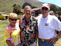 Jon & Midge Kennedy with Joe Scanlin at Ragged Point