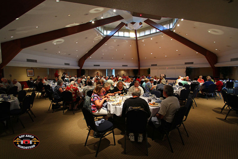 Welcome buffet on Friday night.