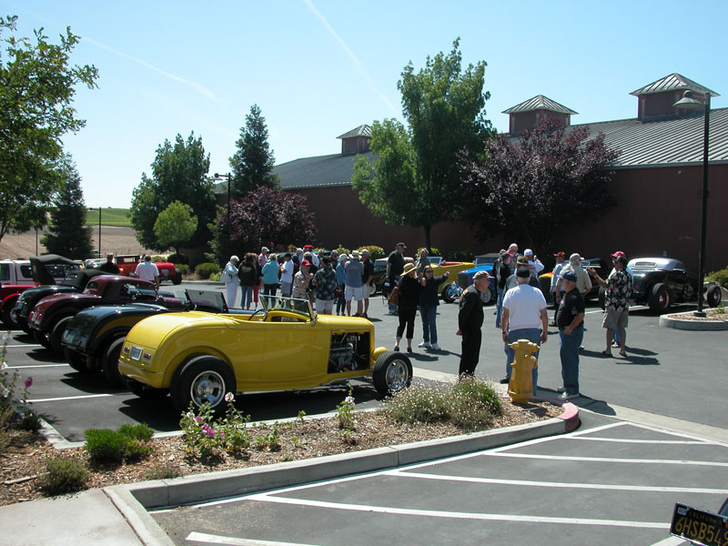 Arrival at Robert Hall Winery