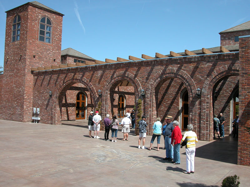 Courtyard at Robert Hall Winery