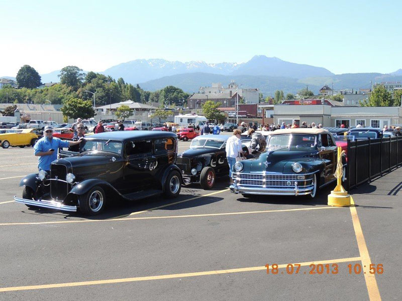 Waiting patiently for the Ferry at Port Angeles after a 1400 mile 