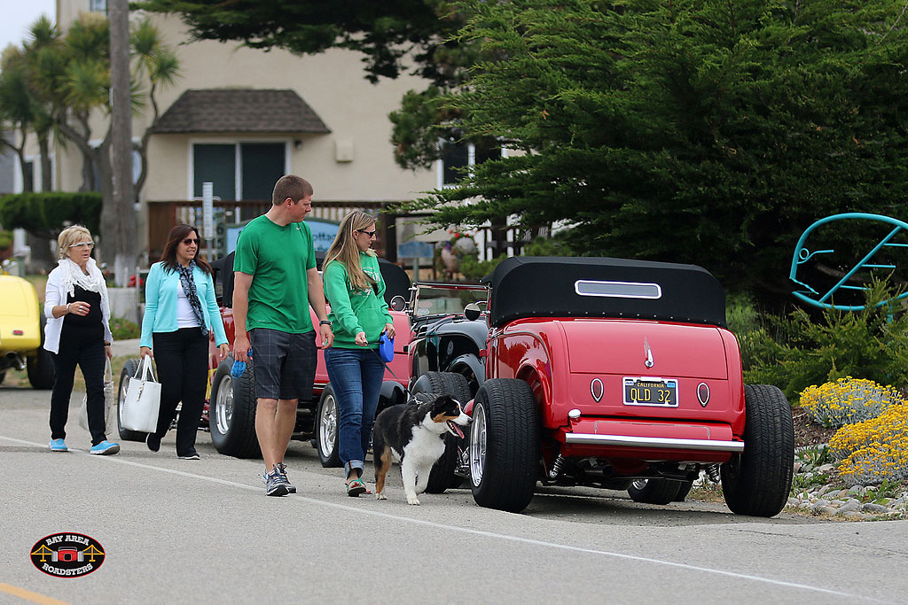 Street parking created a show for tourist