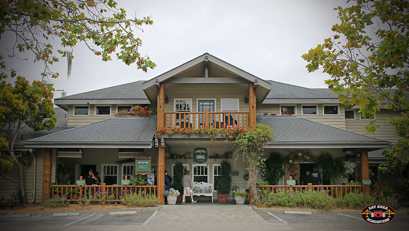 Saturday's run was northerly along Highway 1, with a buffet lunch at Cambria Pines Lodge