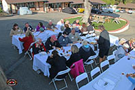 Outside dining