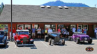 Arrival for lunch, Bass Lake