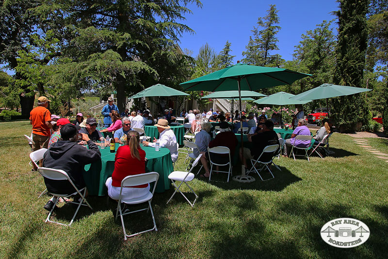 Catered lawn party